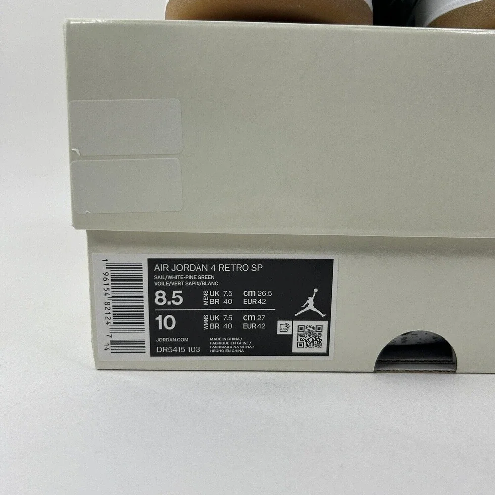 Nike Shoes Air Jordan 4 Retro SP x Nike SB “Pine Green” 2024 - Picture 5 of 5